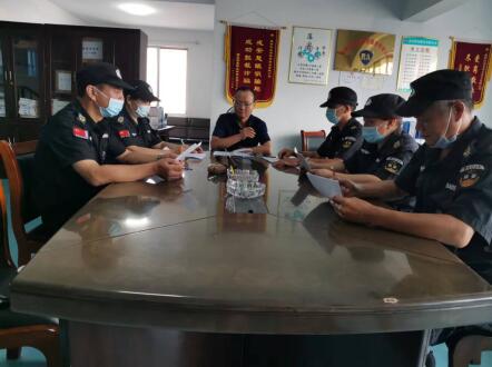 戎安公司義務(wù)巡邏開展反電詐、防溺水宣傳活動